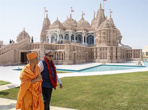 Ahead of Diwali, Tharoor calls Abu Dhabi Hindu temple a beacon of light and unity