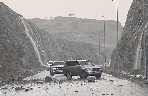 UAE mountains turn scenic yet dangerous as rain triggers hazards