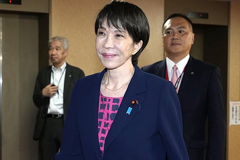 Sanae Takaichi, the newly-elected Prime Minister of Japan.
