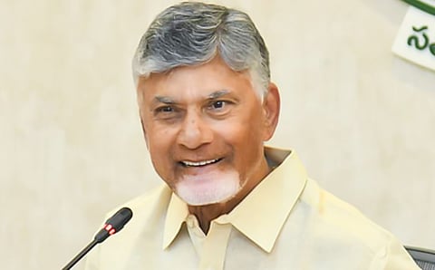 File photo of Chandrababu Naidu, Chief Minister of Andhra Pradesh