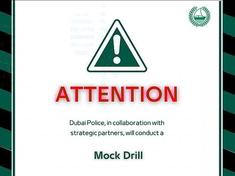 Dubai Police to conduct a mock drill at Global Village