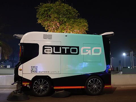 Abu Dhabi rolls out self-driving street-cleaning fleet