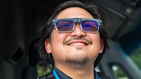 Company hopes that the new glasses will shave time off of each delivery.