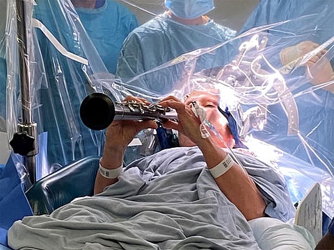 Music over medicine: 65-year-old plays clarinet during brain surgery