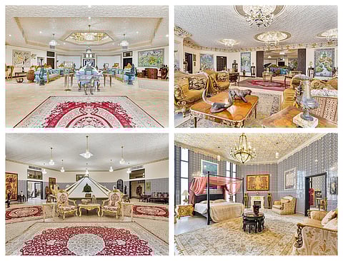 The palace was the vision of the late Sheikh Abdulaziz bin Humaid Al Qasimi, a member of Ras Al Khaimah’s ruling family and a patron of the arts.