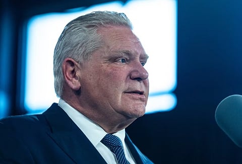 Ontario Premier Douglas Robert Ford says they will pause Ronald Reagan ad campaign criticising US tariffs next week