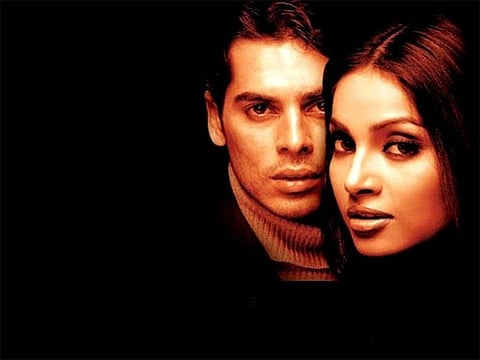 Dino Morea and Bipasha Basu in Raaz, which released in 2002.