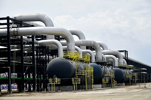 A general view of Dangote Petroleum Refinery Petrochemicals in Lagos, on May 22, 2023.