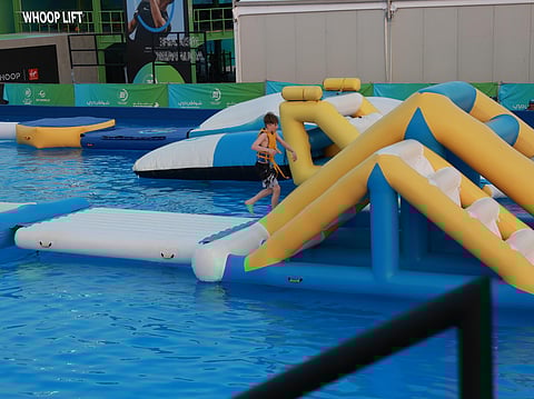 Range of experiences at the DP World Kite Beach 30×30 Fitness Village.