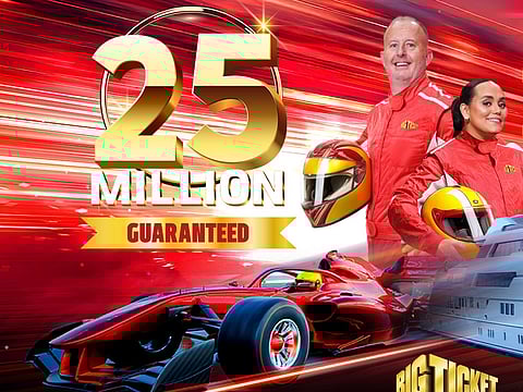 Big Ticket Nov bonanza: Dh25 million jackpot, free VIP F1 experience in Abu Dhabi up for grabs