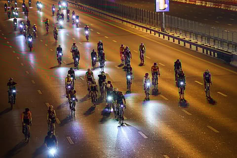 The ride invites cyclists of all ages to explore Dubai’s iconic landmarks from the saddle.