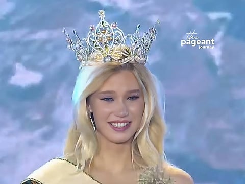 Natalie Puskinova of Czech Republic wins Miss Earth 2025