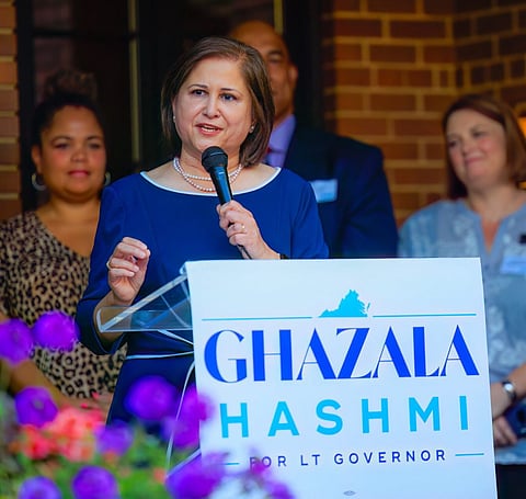 Democrat Ghazala Hashmi has been elected Lieutenant Governor of Virginia, making history as the first Muslim woman ever elected to statewide office in US history.