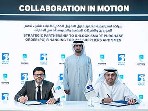 ADNOC partners with Comera Financial Holdings to empower its UAE suppliers and SMEs with smart financing solutions