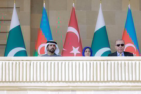 Sheikh Hamdan strengthens UAE-Azerbaijan ties at 'Victory Day'