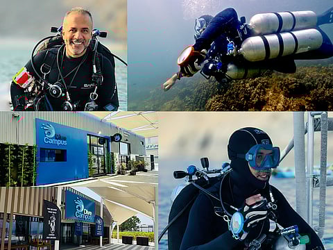 DiveCampus CEO Islam Etman earns Elite PADI TecRec Trimix Instructor Trainer status