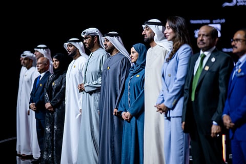 Theyab bin Mohamed bin Zayed Al Nahyan witnesses the launch of the ‘Walk to Mars’ Initiative