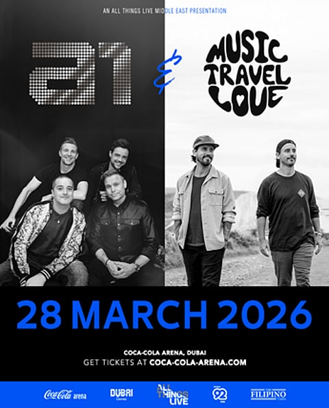 British-Norwegian pop icons A1 and global acoustic duo Music Travel Love will perform on the same night at Coca-Cola Arena