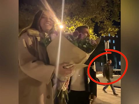 Watch: Lionel Messi casually walks into couple’s romantic video in Barcelona