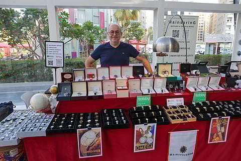 Erkan Gülmez, a Turkish expatriate who left his corporate career to pursue his passion for vintage watches.