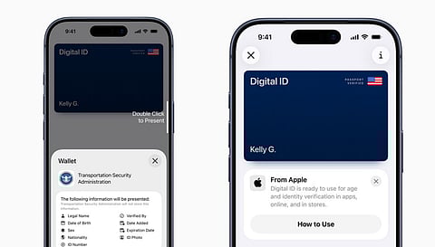 TSA says Digital ID speeds up screening, letting travellers pass checkpoints securely with Face ID or Touch ID.