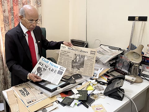 Indian advertising designer Ramesh Babu shaped campaigns for small firms that later became billion-dirham brands.