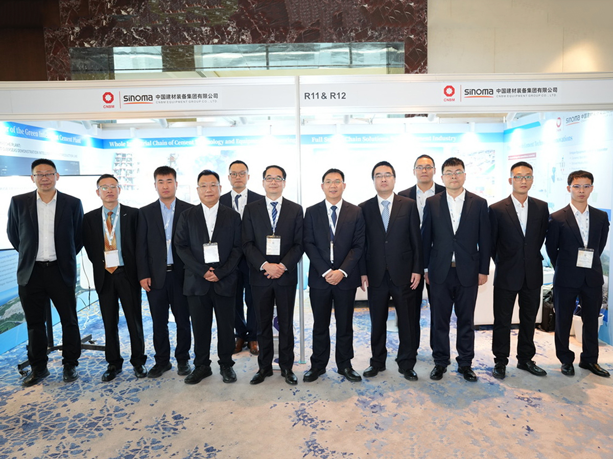 CNBM Equipment Group showcases green innovations at AICCE28 in UAE