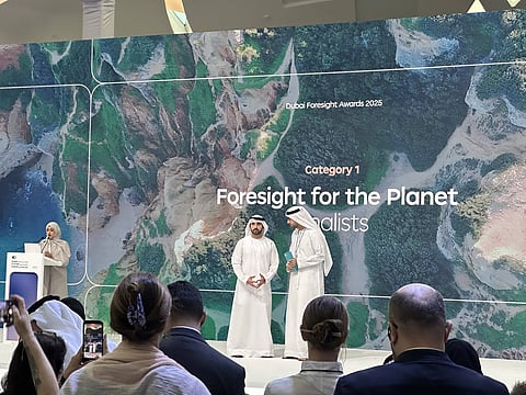 Sheikh Hamdan bin Mohammed bin Rashid Al Maktoum, Crown Prince of Dubai, Deputy Prime Minister, Minister of Defence and Chairman of the Board of Trustees of the Dubai Future Foundation, awarded the winners of the Dubai Foresight Awards 2025.