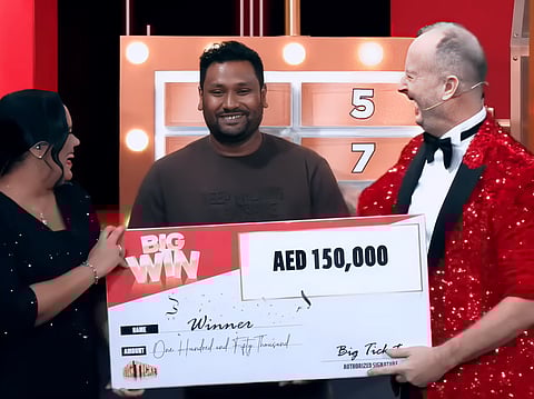 Bangladeshi expat in Al Ain hits Dh150,000 top prize in Big Ticket’s ‘Higher or Lower’ game