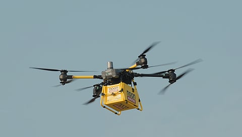 The demonstration showcased the future of last-mile logistics and marked a major step toward making autonomous delivery a standard in the UAE.