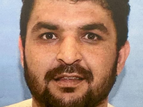 This undated image obtained on November 28, 2025, courtesy of the US Attorney's Office, shows Rahmanullah Lakanwal, 29, an Afghan national who is the suspect in the shooting of two National Guard members in Washington, DC.