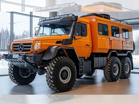 The 2026 Mercedes-Benz Unimog 6×6 is built for any terrain and ultimate off-road adventure.