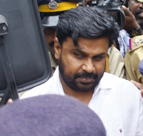 Kerala: Actor Dileep at the court ahead of the verdict.