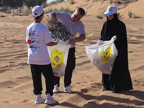 Community collected over a tonne of waste as the Clean UAE campaign continues its 24th cycle.