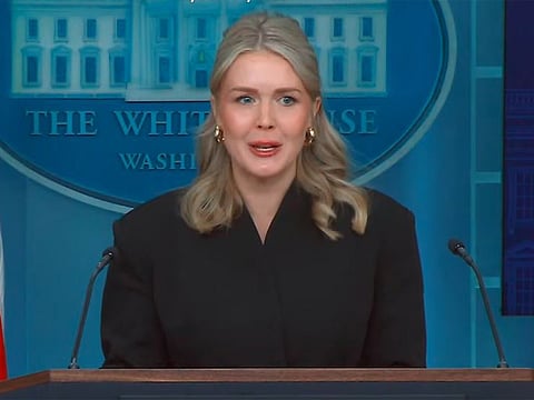 White House Press Secretary Karoline Leavitt (Photo/Youtube of White House)