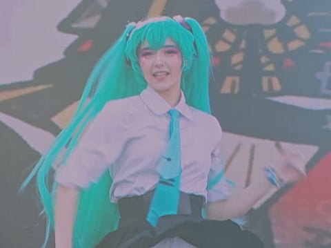 You'll also see fan favourites, from cosplayers like Hatsune Miku