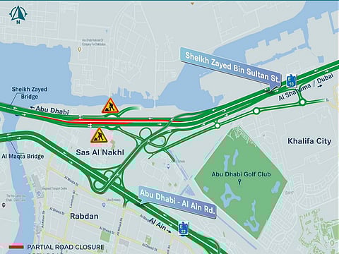 Road closure this weekend