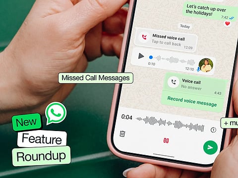 WhatsApp’s holiday update reinvents missed calls, adds AI image magic