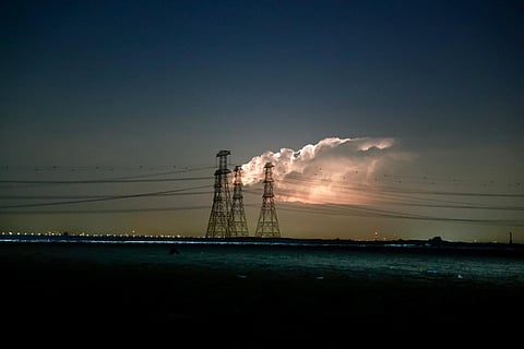 Thunder has been seeing from Al Qudrah, Dubai