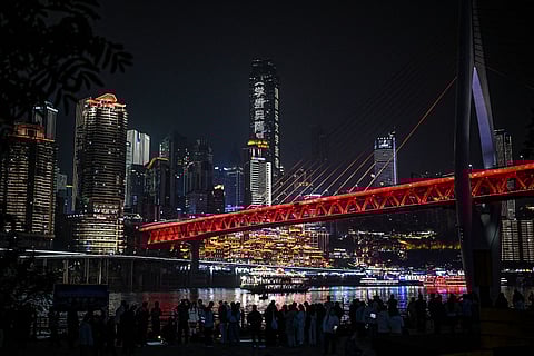 The incident happened in China's Chongqing.