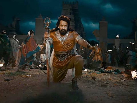 Mohanlal in Vrusshabha teaser (