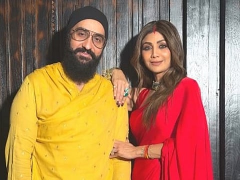 Shilpa Shetty with Raj Kundra, the couple is now embroiled in a fraud case