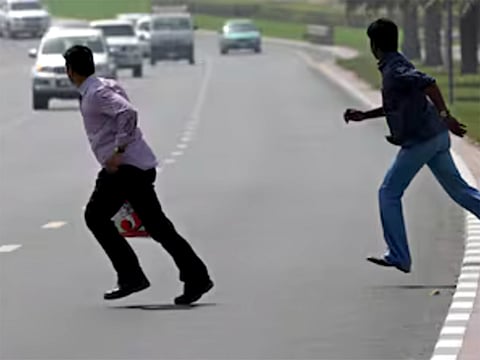 Illustrative image. Police urged pedestrians to follow safety rules to prevent serious accidents.