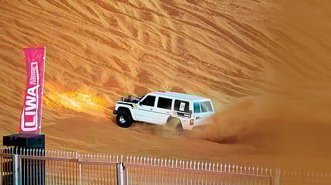 67 racers battle it out at Sand Dune Showdown during Liwa Festival