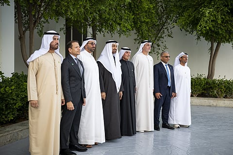UAE President receives banking delegation supporting Emirati debt relief initiative