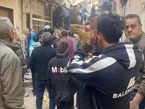 Apartment building collapse in Cairo’s Imbaba leaves search for survivors underway