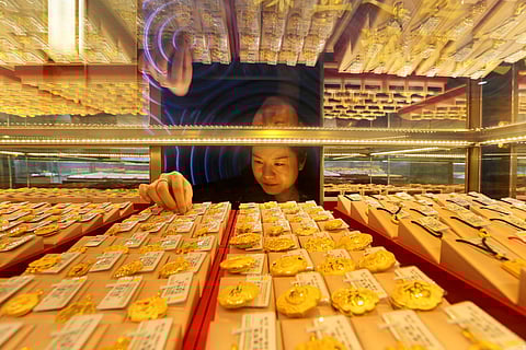 Prices cool in Dubai after last week’s peak, following a historic year for precious metals.