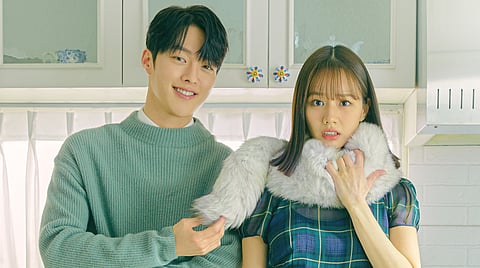 Jang Ki-yong and Hyeri in My Roommate is a Gumiho.