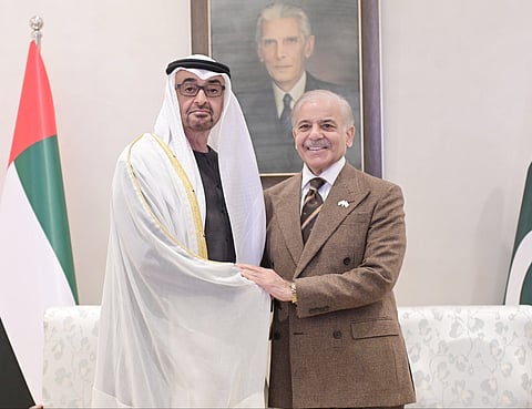 UAE President meets Prime Minister of Pakistan