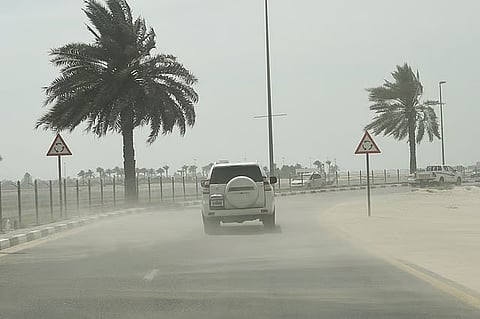 UAE weather update: Residents warned of strong winds and rough seas as temperatures dip
